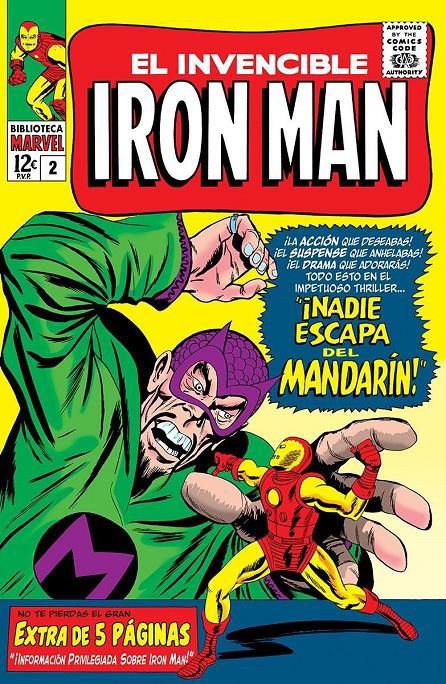 Imagen de BIBLIOTECA MARVEL: EL INVENCIBLE IRON MAN 02 - 1963 A 1964 / PANINI