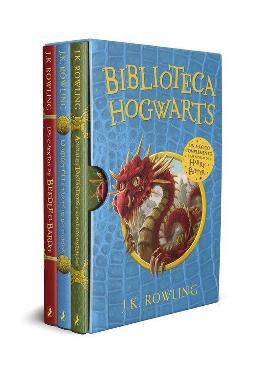 Imagen de Biblioteca Hogwarts - 3 Títulos / J. K. Rowling