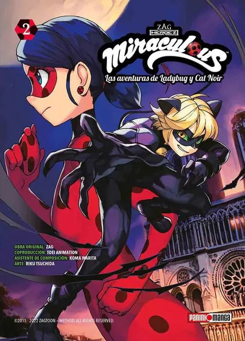 Imagen de MIRACULOUS: LAS AVENTURAS DE LADYBUG Y CAT NOIR  VOL. 2 / PANINI MANGA