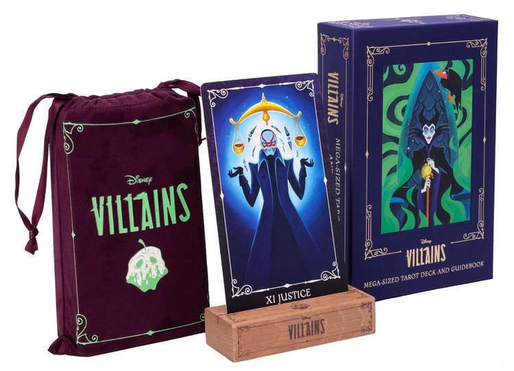 Imagen de TAROT DISNEY VILLAINS (CARTAS + LIBRO GUÍA)