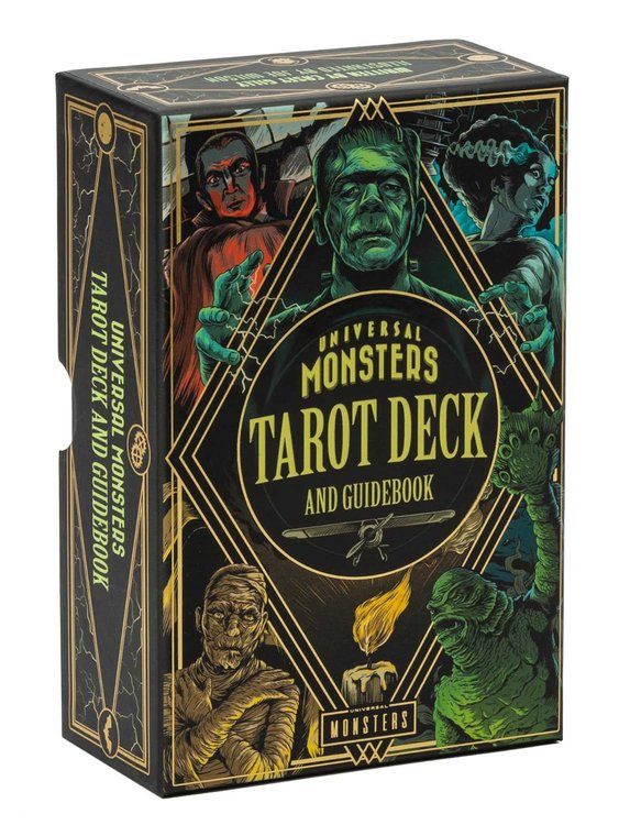 Imagen de TAROT UNIVERSAL MONSTERS (CARTAS + LIBRO GUÍA)