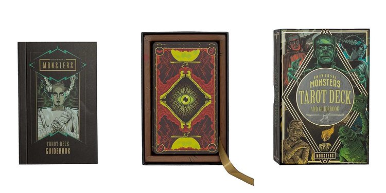 Imagen de TAROT UNIVERSAL MONSTERS (CARTAS + LIBRO GUÍA)