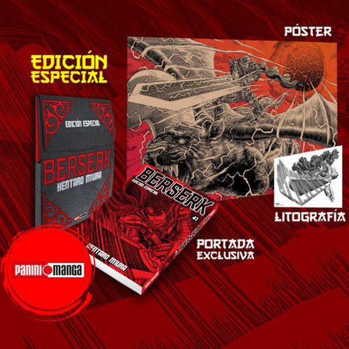 Imagen de BERSERK VOL. 41 VARIANTE / KENTARO MIURA / PANINI MANGA