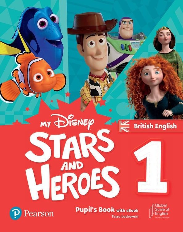 Imagen de MY DISNEY STARS AND HEROES 1 BRITISH - PUPILS'S BOOK / PEARSON