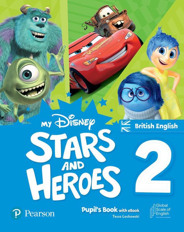 Imagen de MY DISNEY STARS AND HEROES 2 BRITISH - PUPILS'S BOOK / PEARSON
