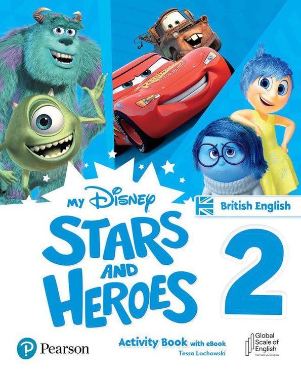 Imagen de MY DISNEY STARS AND HEROES 2 BRITISH - ACTIVITY BOOK / PEARSON