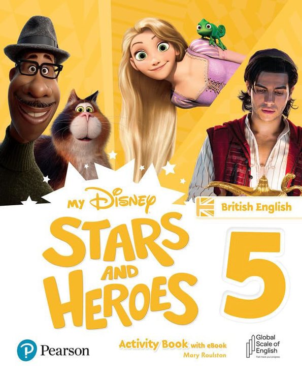 Imagen de MY DISNEY STARS AND HEROES 5 BRITISH - ACTIVITY BOOK / PEARSON