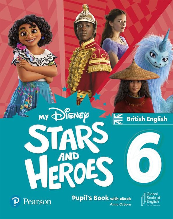 Imagen de MY DISNEY STARS AND HEROES 6 BRITISH / PUPILS'S BOOK + ACTIVITY BOOK / PEARSON