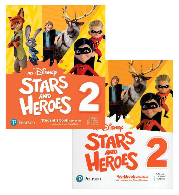 Imagen de MY DISNEY STARS AND HEROES 2 / STUDENT'S BOOK + WORKBOOK / PEARSON