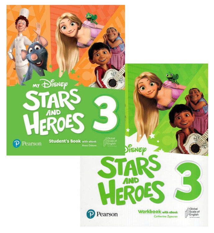 Imagen de MY DISNEY STARS AND HEROES 3 / STUDENT'S BOOK + WORKBOOK / PEARSON