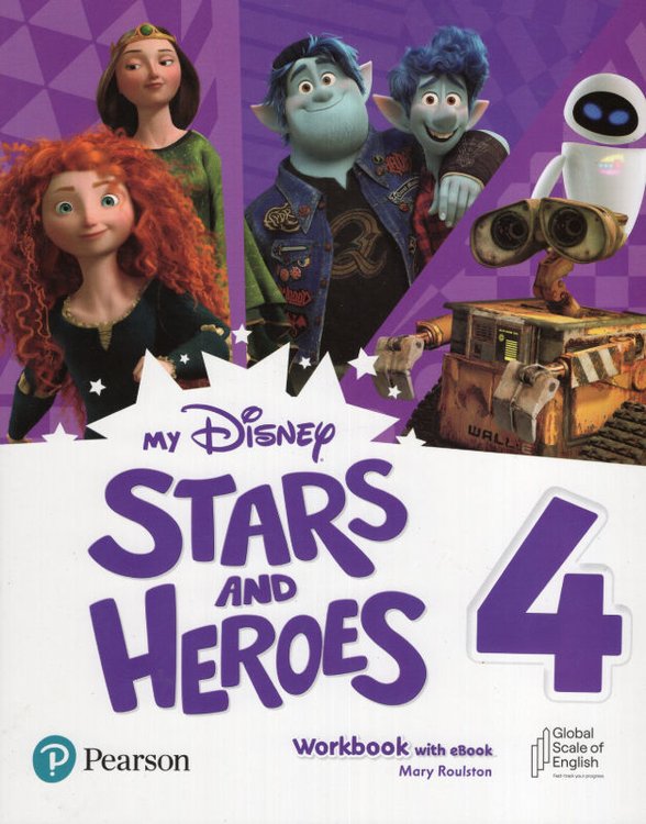 Imagen de MY DISNEY STARS AND HEROES 4 / STUDENT'S BOOK + WORKBOOK / PEARSON