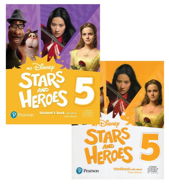 Imagen de MY DISNEY STARS AND HEROES 5 / STUDENT'S BOOK + WORKBOOK / PEARSON