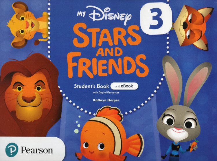 Imagen de MY DISNEY STARS AND FRIENDS 3 / STUDENT'S BOOK + WORKBOOK / PEARSON