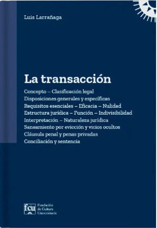 Imagen de La transacción / Luis Larrañaga