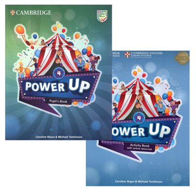 Imagen de POWER UP LEVEL 4 / PUPIL'S BOOK + ACTIVITY BOOK / CAMBRIDGE