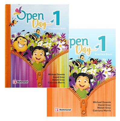 Imagen de OPEN DAY 1 / STUDENT'S BOOK & READER + PRACTICE BOOK / RICHMOND