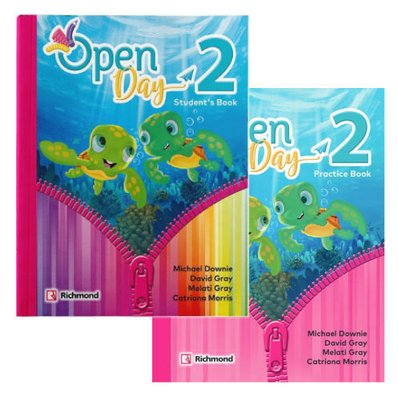 Imagen de OPEN DAY 2 / STUDENT'S BOOK & READER + PRACTICE BOOK / RICHMOND