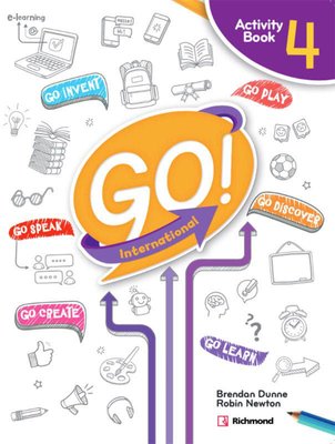 Imagen de GO! INTERNATIONAL 4 / ACTIVITY BOOK / RICHMOND