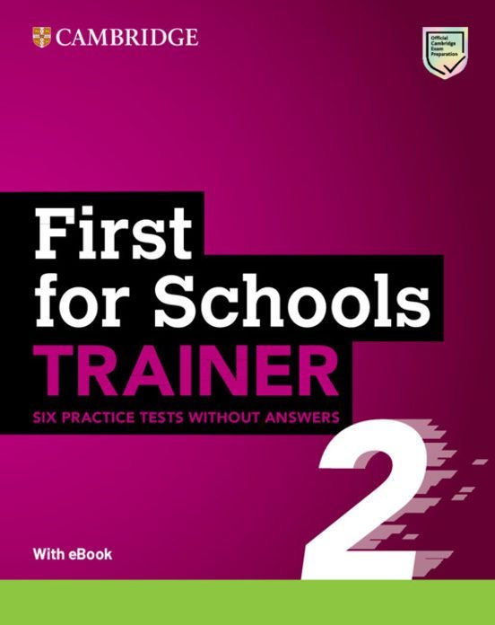 Imagen de FIRST FOR SCHOOL TRAINER 2 SIX PRACTICE TEST