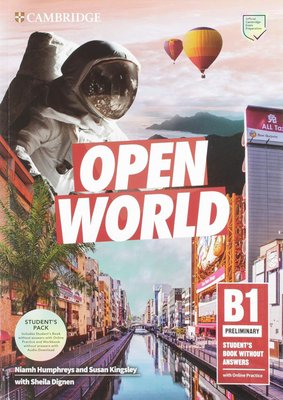 Imagen de Open World B1 Pack / Student's book + Workbook without answers / Cambridge