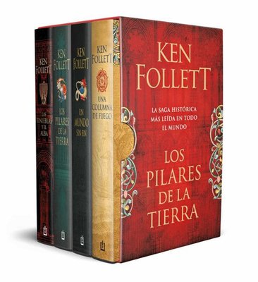Imagen de ESTUCHE SAGA LOS PILARES DE LA TIERRA / KEN FOLLET