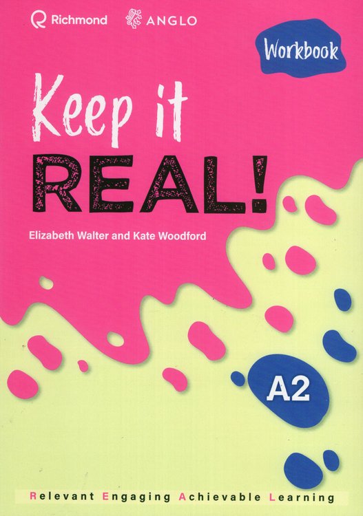 Imagen de KEEP IT REAL! A2 ANGLO - WORKBOOK / RICHMOND