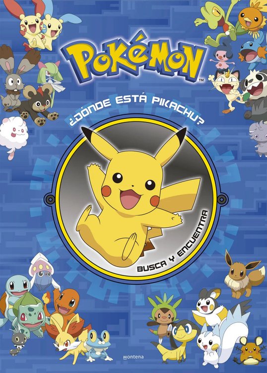 Imagen de ¿Dónde está Pikachu? Busca y encuentra / Montena