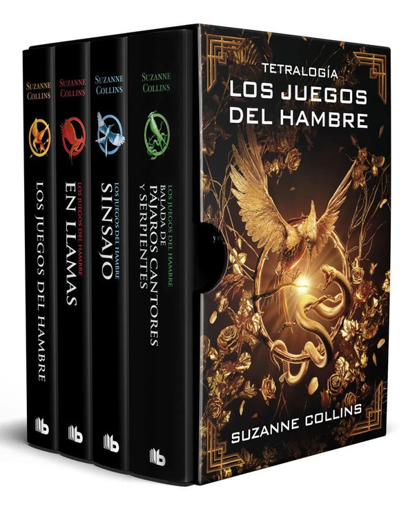 Imagen de Estuche Los juegos del hambre  / Suzanne Collins