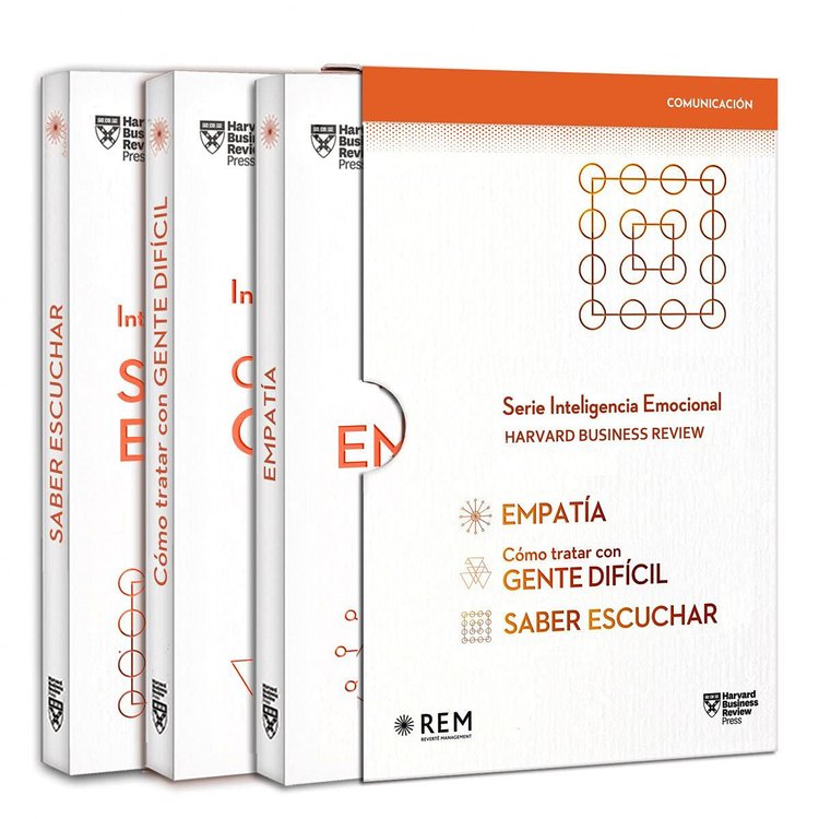 Imagen de Estuche Inteligencia Emocional HBR - Tratar Gente Difícil, Empatía, Saber Escuchar