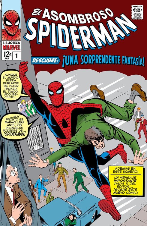 Imagen de BIBLIOTECA MARVEL: EL ASOMBROSO SPIDERMAN 1 - 1962 A 1963 / PANINI
