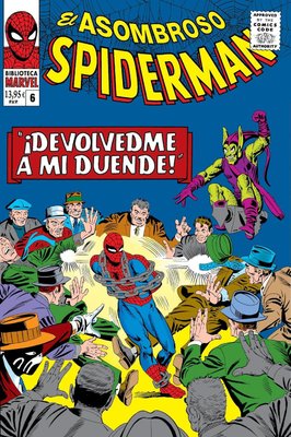Imagen de BIBLIOTECA MARVEL: EL ASOMBROSO SPIDERMAN 6 - 1965 / PANINI