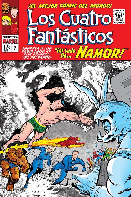 Imagen de BIBLIOTECA MARVEL: LOS 4 FANTASTICOS 07 (1964-1965) / PANINI