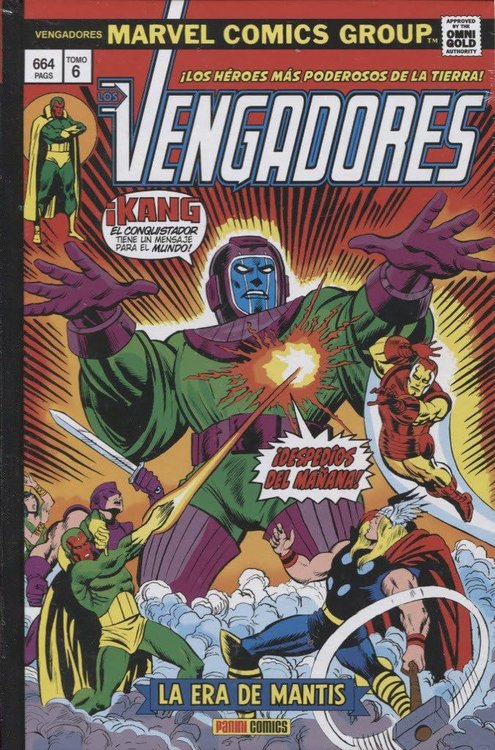 Imagen de Los Vengadores 06: La Era De Mantis (marvel Gold Omnibus)