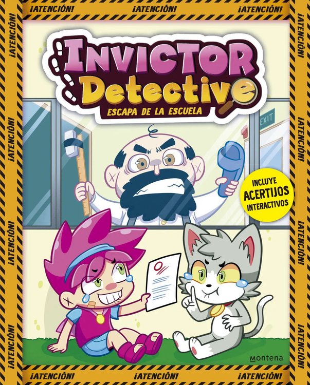 Imagen de Invictor Detective escapa de la escuela (Invictor Detective 2)