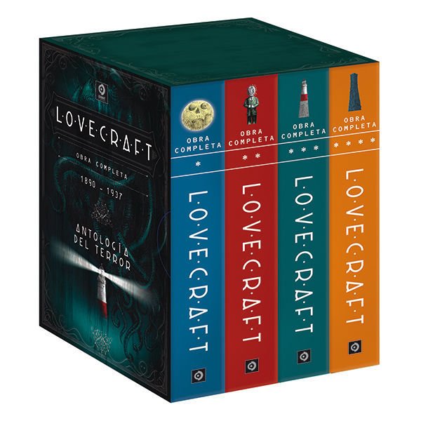 Imagen de ESTUCHE H. P. LOVECRAFT - ANTOLOGÍA DE TERROR / EDIMAT