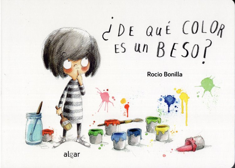Imagen de ¿De qué color es un beso? / Rocio Bonilla