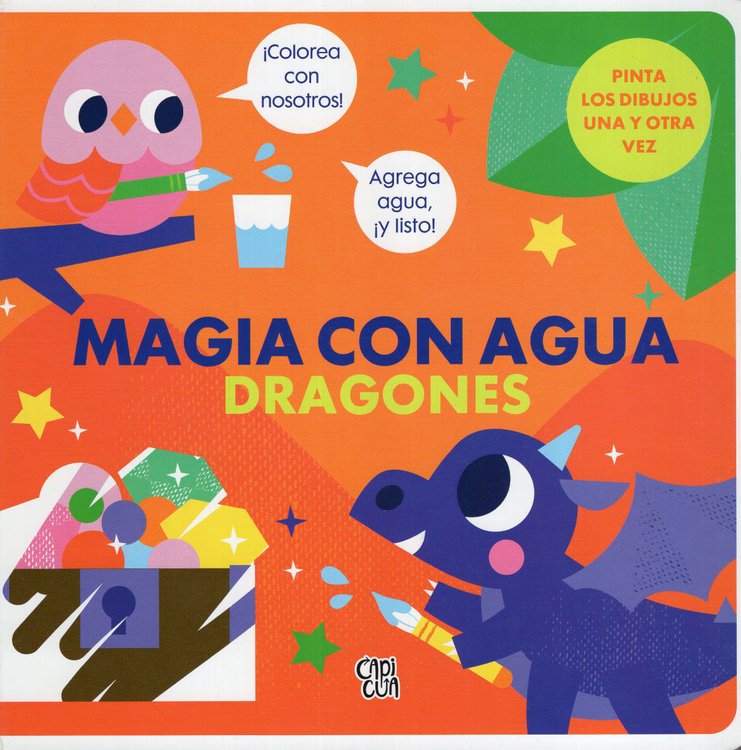 Imagen de DRAGONES - MAGIA CON AGUA / CAPICUA