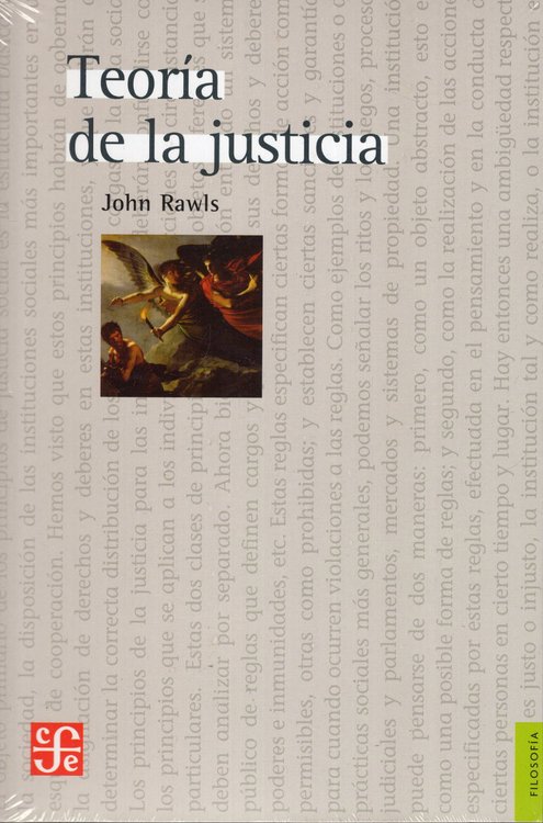 Imagen de Teoría de la justicia / Rawls John