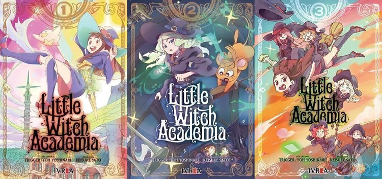 Imagen de Little Witch Academia 3 Tomos / Ivrea