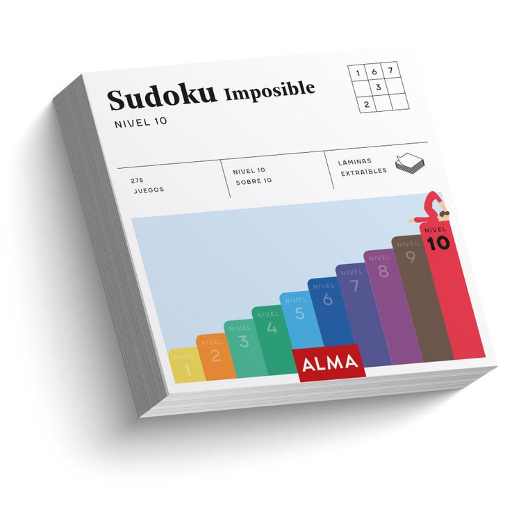 Imagen de SUDOKU IMPOSIBLE NIVEL 10 / ALMA