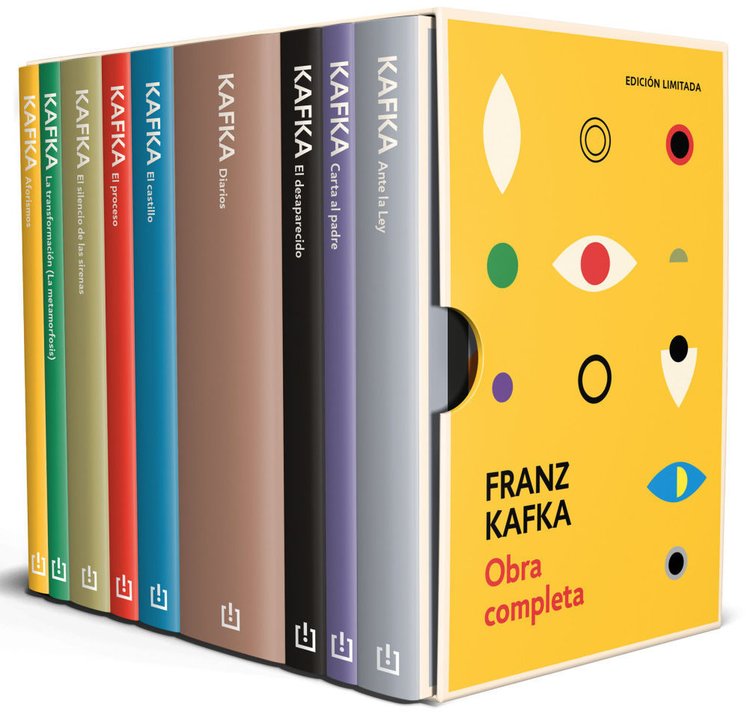 Imagen de ESTUCHE FRANZ KAFKA: OBRA COMPLETA / DEBOLSILLO
