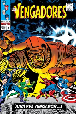 Imagen de BIBLIOTECA MARVEL: LOS VENGADORES 04 (1965-66) / PANINI