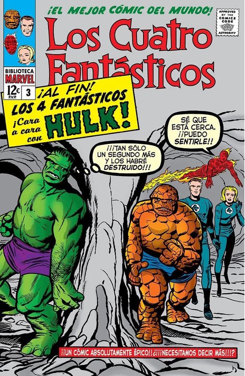 Imagen de BIBLIOTECA MARVEL: LOS 4 FANTASTICOS 03 (1963) / PANINI