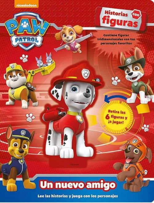 Imagen de PAW PATROL UN NUEVO AMIGO HISTORIAS CON FIGURAS
