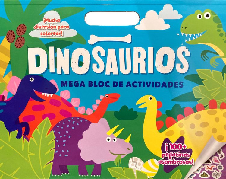 Imagen de DINOSAURIO - MEGA BLOCK DE ACTIVIDADES
