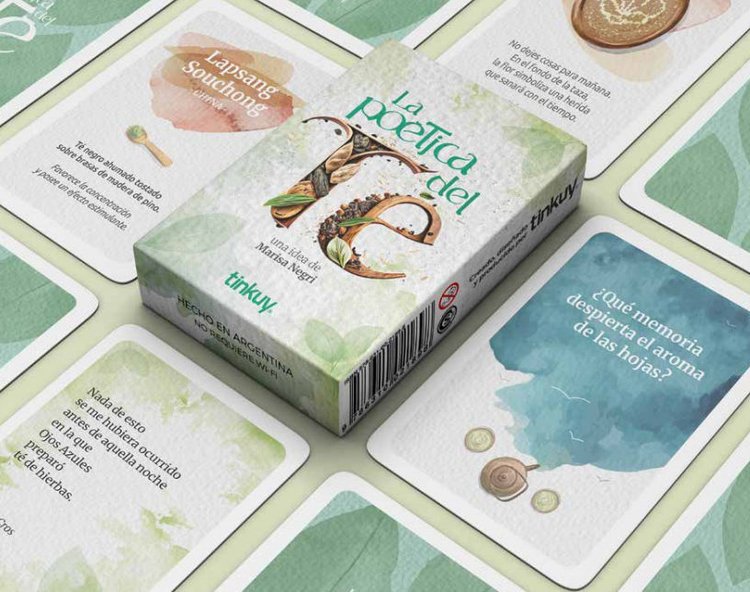 Imagen de LA POÉTICA DEL TÉ - JUEGO LITERARIO / TINKUY
