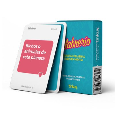Imagen de PALABRERÍO - JUEGO LITERARIO / TINKUY