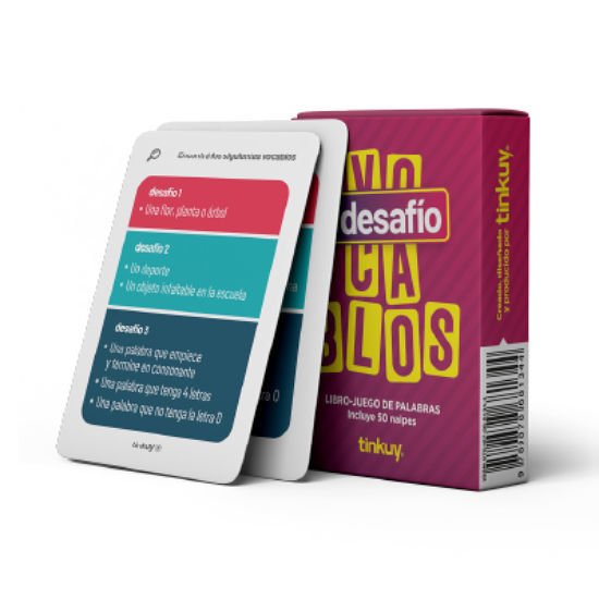 Imagen de DESAFÍO VOCABLOS - JUEGO LITERARIO / TINKUY