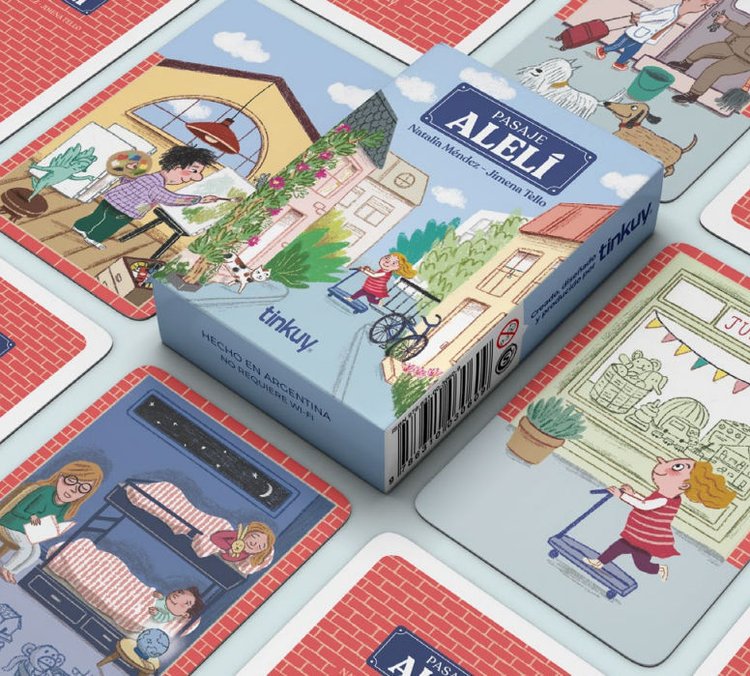 Imagen de PASAJE ALELÍ - JUEGO LITERARIO / TINKUY
