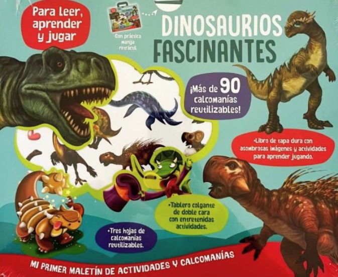 Imagen de DINOSAURIOS FASCINANTES - MI PRIMER MALETÍN